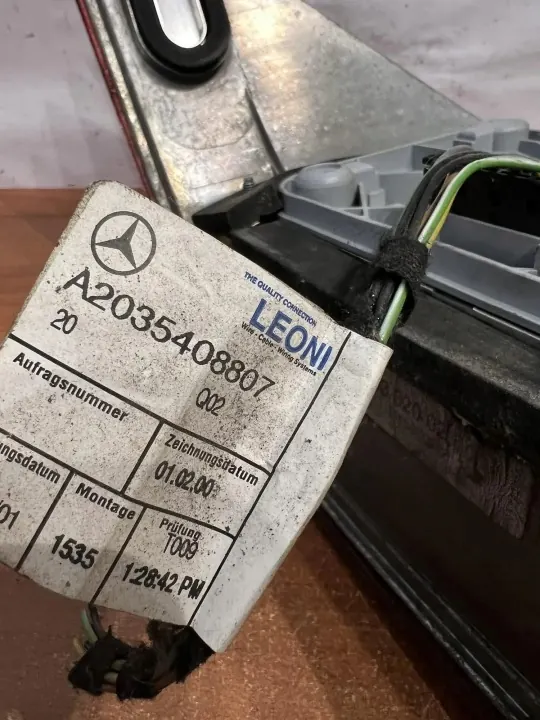 Panneau arrière carrosserie OEM D2924 Mercedes-Benz C W203 image 5
