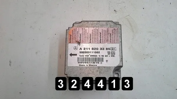 Begagnad Mercedes ECU OEM AM-324413 för E-klass 2003 image 2