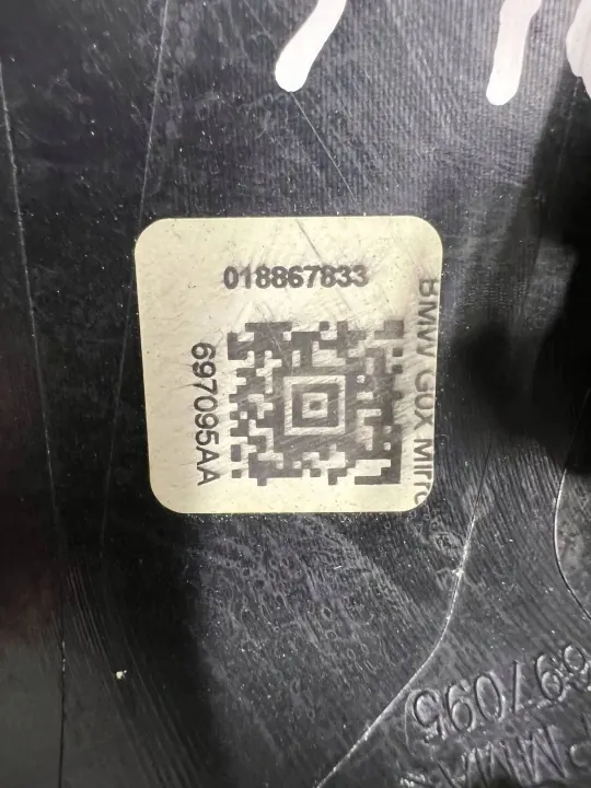 Peça de espelho BMW X3 G01 OEM 697095AA - Usado image 4