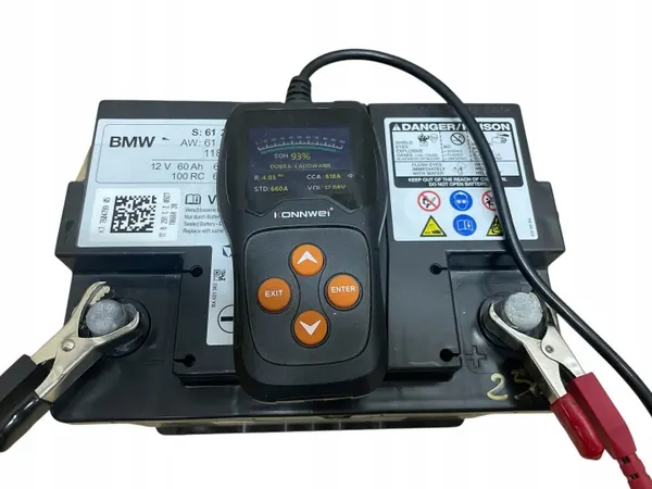 Batterie AGM OEM 9364590 12V 60Ah pour BMW Start-Stop image 5