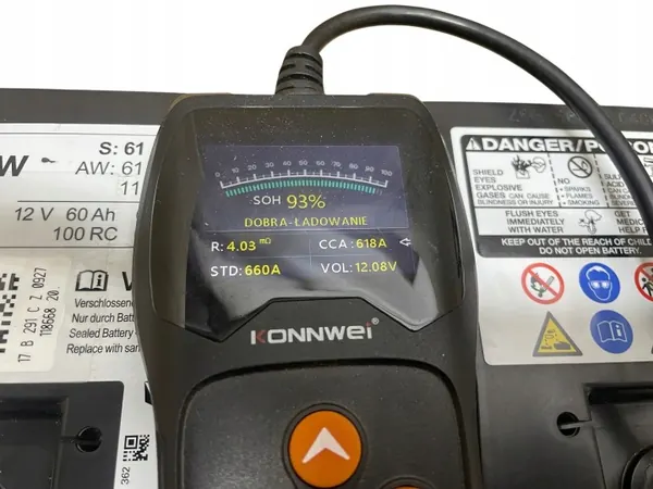 Batterie AGM OEM 9364590 12V 60Ah pour BMW Start-Stop image 6