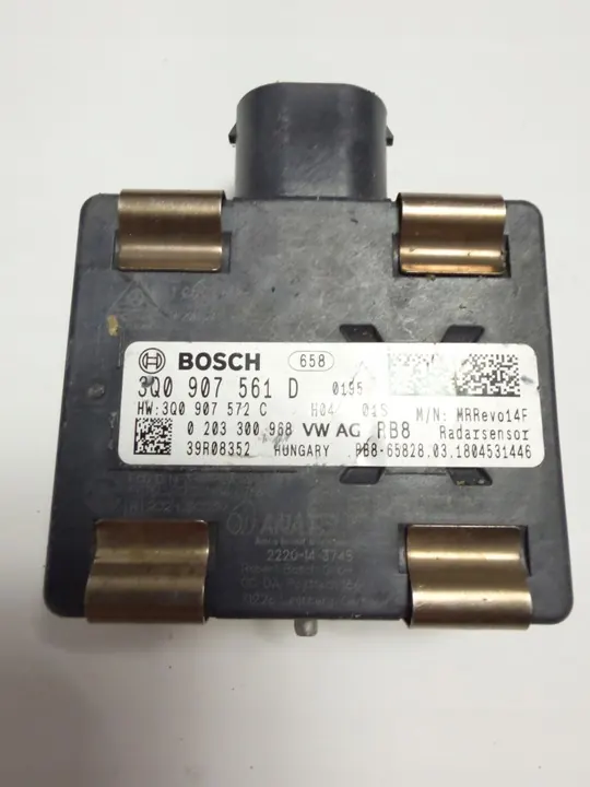Sensor Radar VW AUDI SEAT Frontal OEM 3Q0907561D image 2