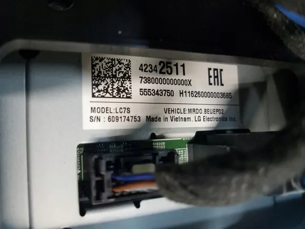 Display scherm OEM 42342511 voor Opel Astra V K image 6