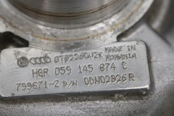 Turbolader OEM 059145874C für Audi A6 Avant 3.0L image 4