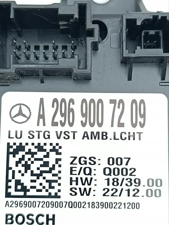 Ambient-belysningsmodul OEM A2969007209 Mercedes W176 image 9