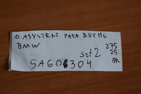 Asistente de Carril BMW OEM 5A60304 555 - Usado image 3