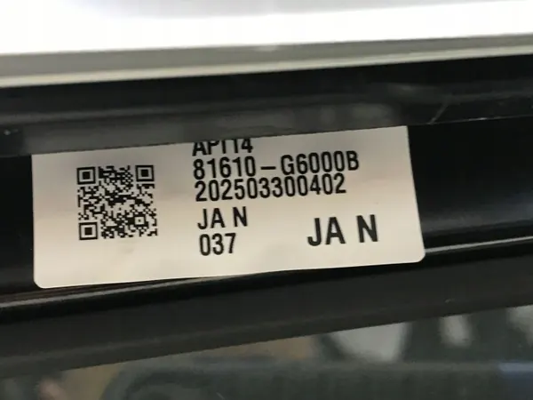 Kia Picanto III Taklucka OEM 81610-G6000B - Begagnad image 8