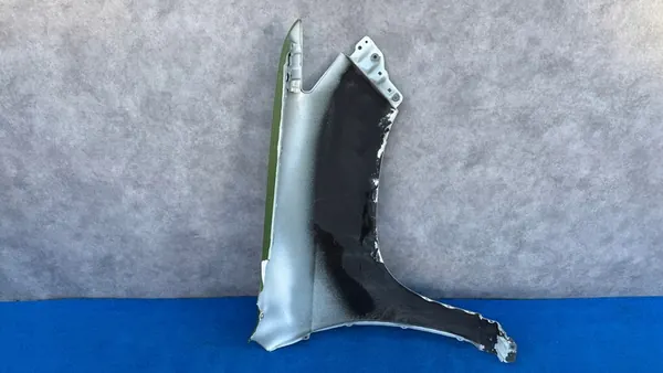 TOYOTA LAND CRUISER 150 Paraurti Anteriore Sinistro 17-23 OEM image 2