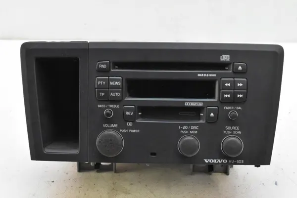 OEM 8633166-1 Radio CD Cassette RDS pour Volvo S60 image 2
