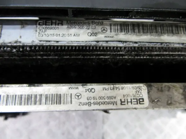 Kühlerlüfter Mercedes W205 2.0 CGI OEM 167/085 image 7