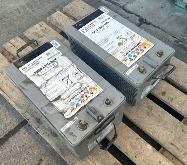 Batterie Mercedes OEM A0029824408 12V 220Ah AGM image 4