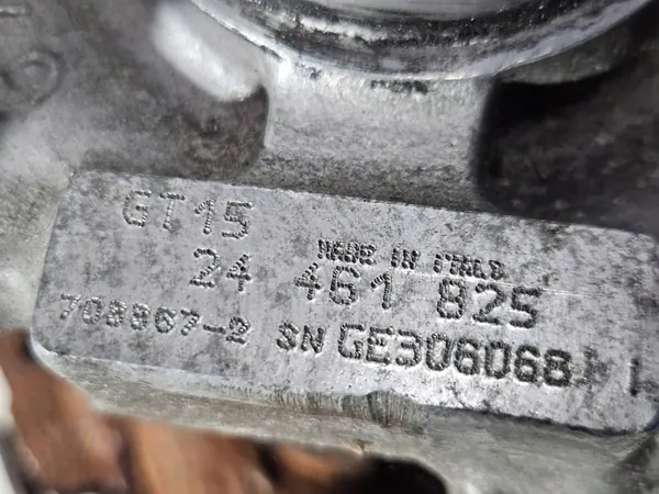 Turbocompresor Opel Zafira A 2.0D GARRET 24461825 image 2