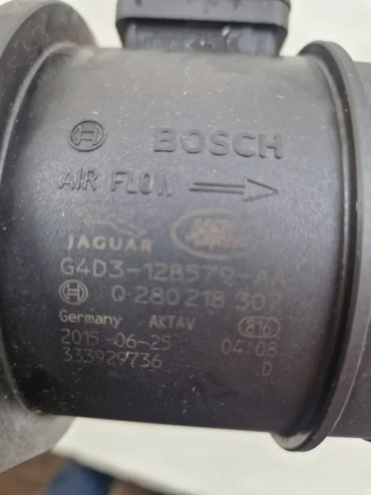 Land Rover MAF-anturi OEM G4D312B579AA - Käytetty image 5