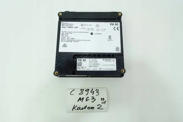 Gebruikte SOS-noodoproepmodule OEM 4K0035284C image 2