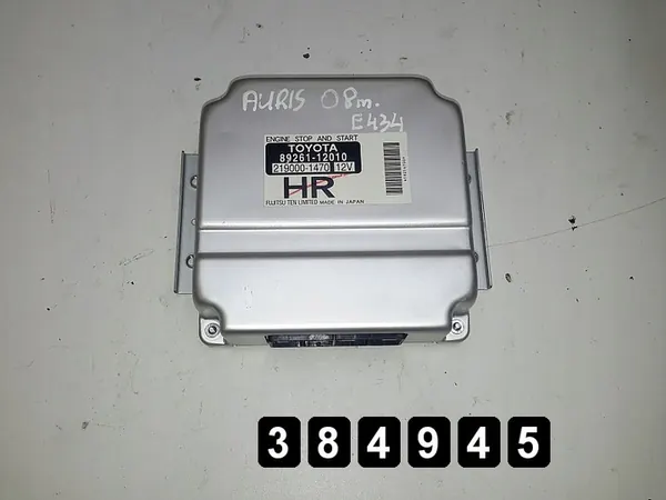 ECU Toyota Auris 2008 image 1