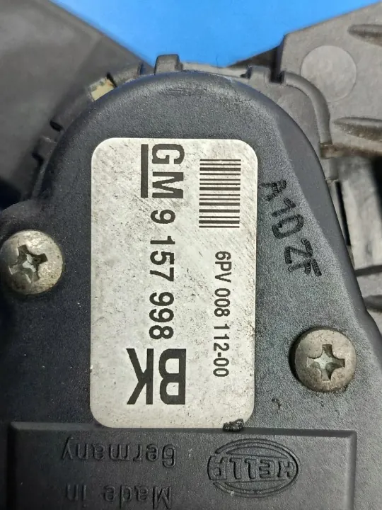 Pédale d'accélérateur Opel Astra G 1.7DTI OEM 9157998BK image 4