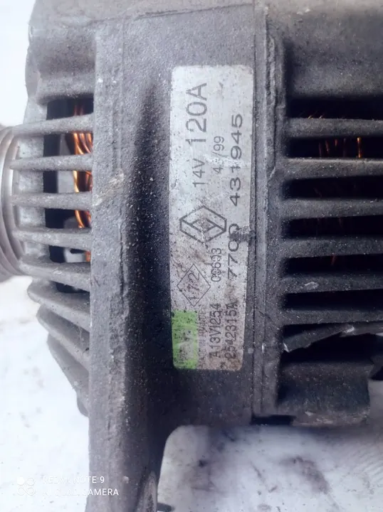 ALTERNATOR 120 A RENAULT ESPACE SCENIC VOLVO 1.9 image 4