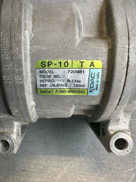 Compresseur de Climatisation Chevrolet Aveo 95955943 image 5