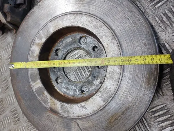 Etujarrujen sarja OEM TARCZE HAMULCOWE PRZÓD + KLOCKI + ZACISKI BORA I 2.0 8V GOLF IV LEON I image 4