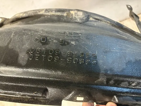 Land Cruiser Prado Front Right Wheel Arch 53805-60120 image 7