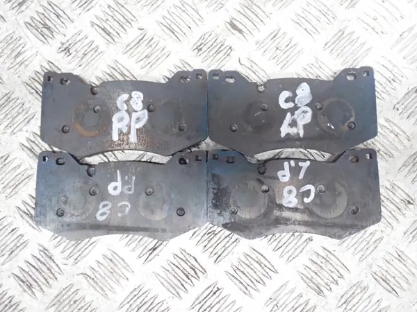 Bremsbeläge Vorderachse OEM 85614851 8mm Corvette C8 image 5