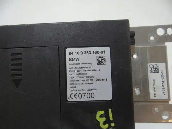 Module Télématique BMW I3 OEM 9353160 image 3