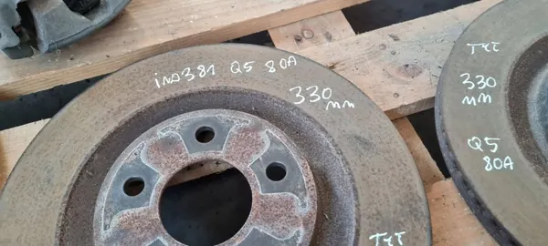 Bromsokset OEM 80A615405AB Bakaxel 330mm image 6