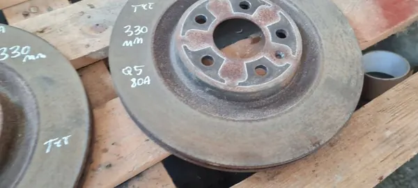 Bromsokset OEM 80A615405AB Bakaxel 330mm image 8