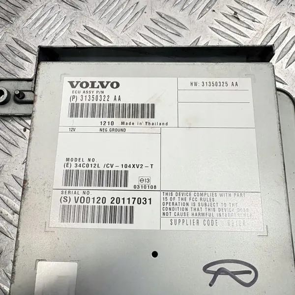 Volvo S60 II Radioförstärkare OEM 31350322 image 4