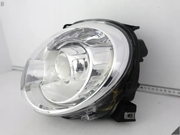 FARO XENON ESQUERDO FIAT 500 ABARTH 07-15 EUROPEU image 4