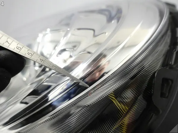 FARO XENON ESQUERDO FIAT 500 ABARTH 07-15 EUROPEU image 5