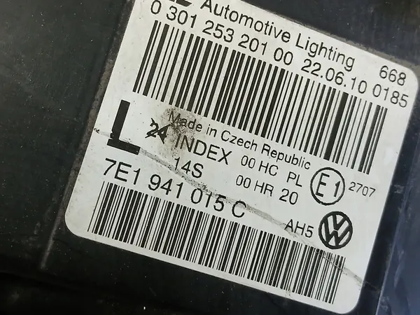 Farol dianteiro esquerdo VW T5 Lift 10- 7E1941015C image 6
