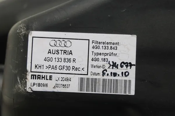 Audi Luftfilterhus OEM bt-cars-30634 Begagnad image 5