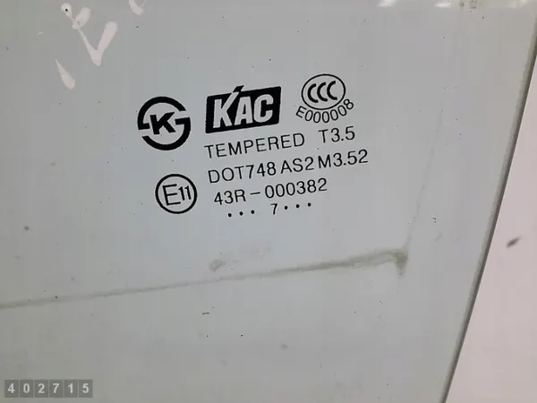 Vitre de porte Chevrolet Captiva OEM e1143r000382 image 3