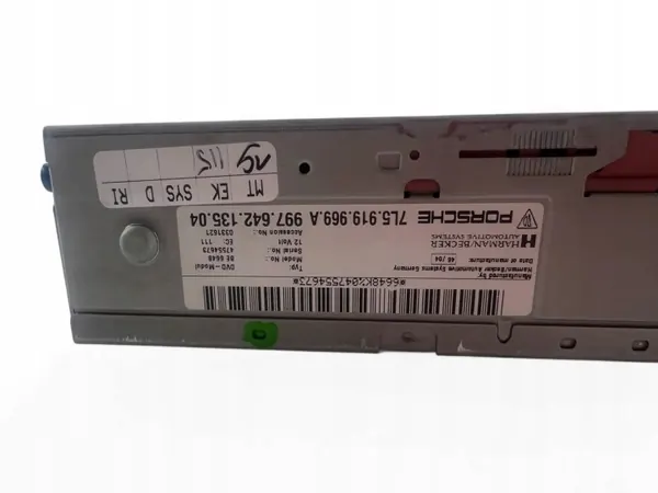 Begagnad Porsche CD-byttare OEM 7L5919969A Cayenne image 10