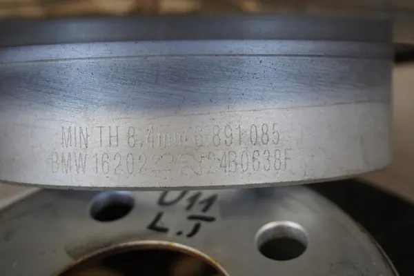 Bromsskivor Belägg Sensor OEM 6891085 BMW Begagnad image 3