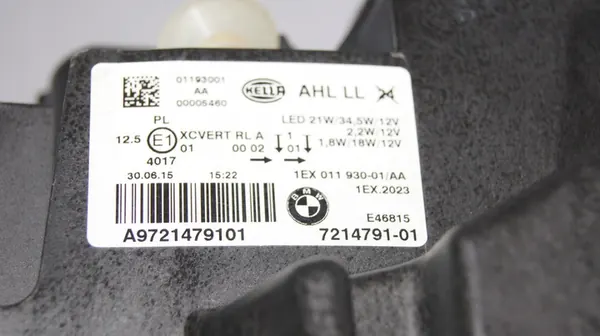 BMW 1 F20 F21 Full LED Mukautuvat Ajovalot image 3