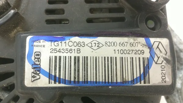 ALTERNATOR DACIA DUSTER 1.6 16V image 5