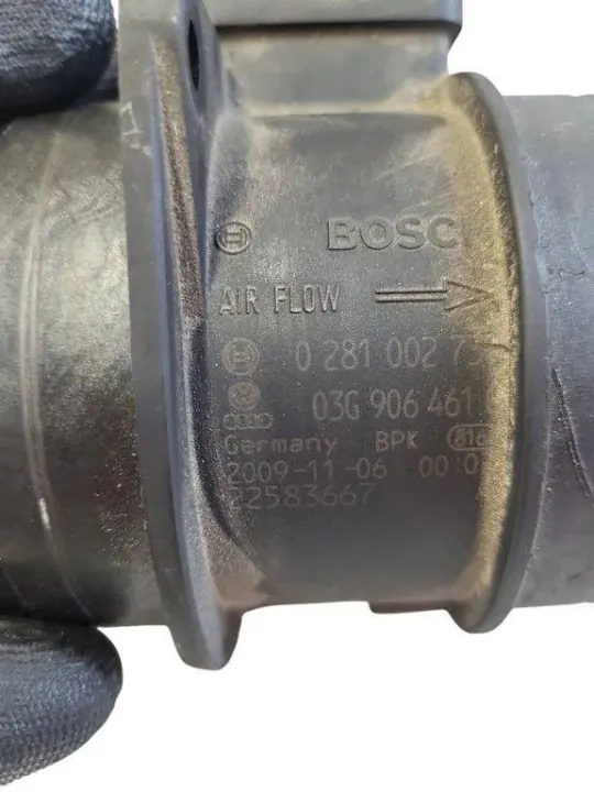 Débitmètre Audi A4 S4 B8 OEM 0281002730 d'occasion image 3