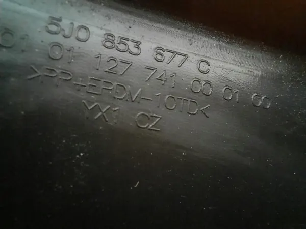 Griglia Parafango Anteriore Skoda Fabia II 5J0853677C image 7