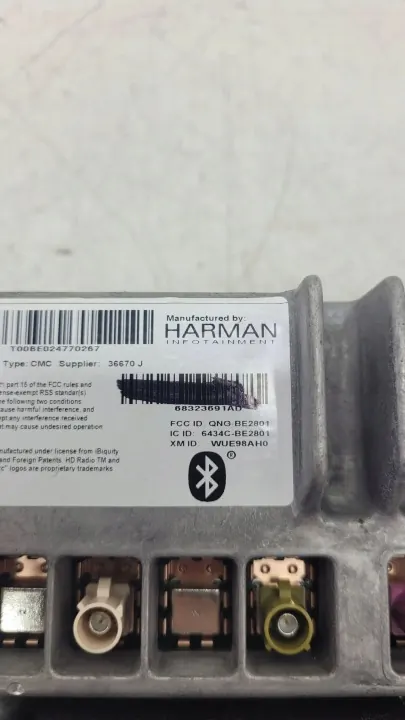 Module GPS Chrysler Pacifica 2017 OEM 68323691AD image 3