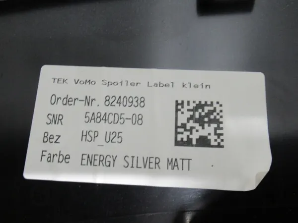 MINI U25 Heckspoiler OEM 5A0DF06 - Energy Silber image 4