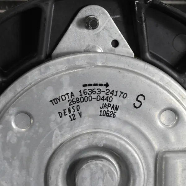 Ilmastointikondensaattorin Tuuletin OEM 422137-0850 Toyota C-HR II image 7