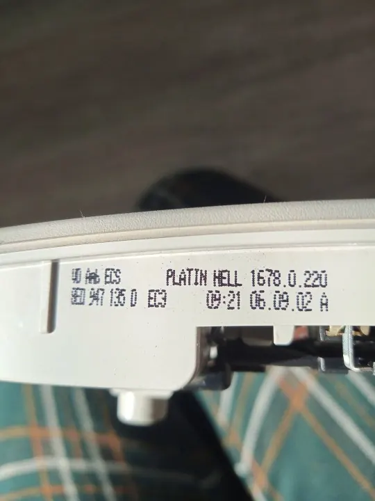 OEM 16780220 Plafonnier Arrière pour Audi A4 B7 image 5