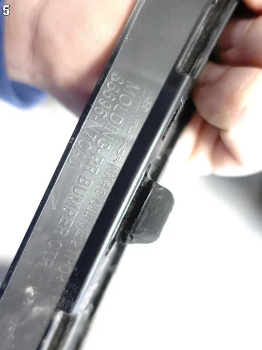Spoiler Diffuseur Pare-chocs Arrière OEM 86696-N7CA0 image 6
