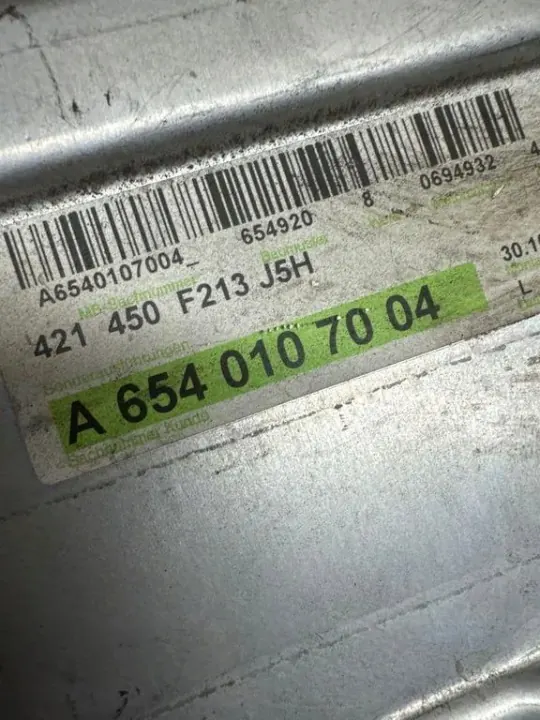 Intercooler Mercedes A6540107004 - Pièce OE d'occasion image 2