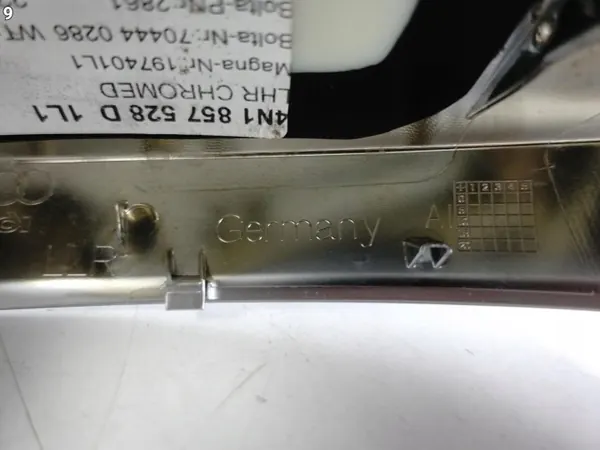 OEM 4N1857528D Cubierta espejo derecho - Aluminio mate image 10