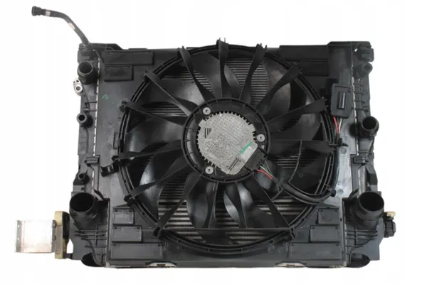 Kit radiateur eau ventilateur BMW G11 G12 G14 G30 G31 G32 image 2
