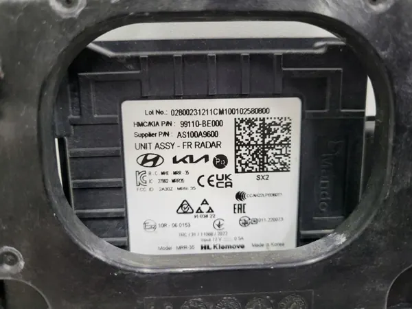 Sensor radar OEM 99110-BE000 para Hyundai Kona III image 3