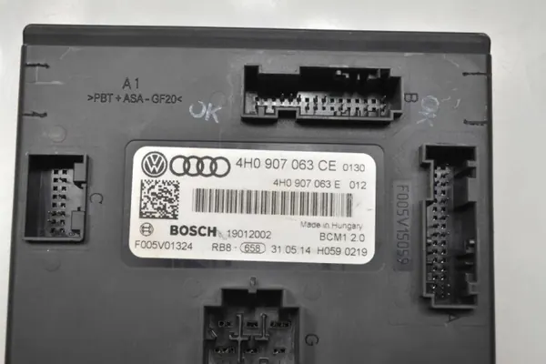 Audi A7 Sportback Komfortmodul OEM 4H0907063CE image 5